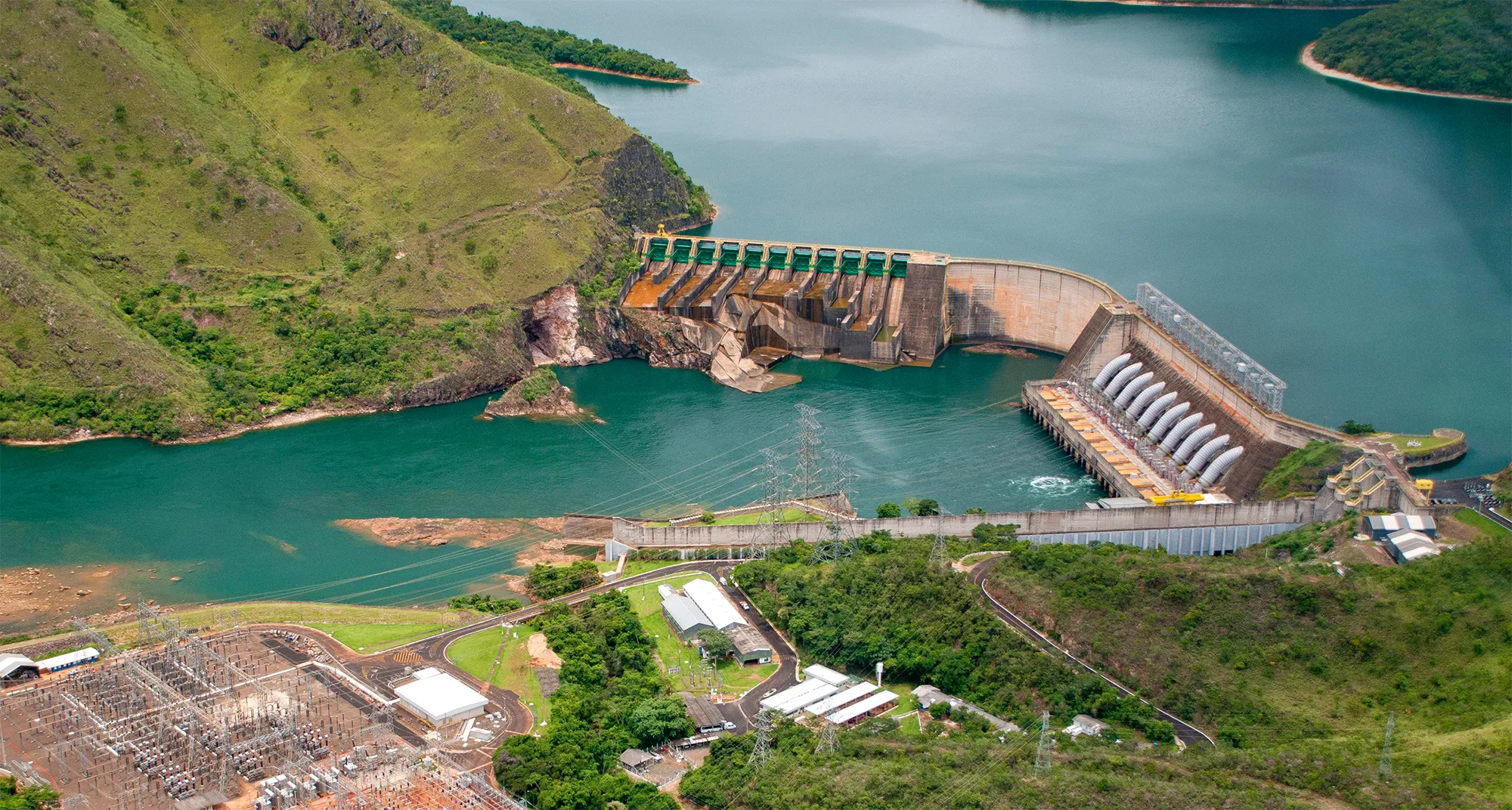 Hydroelectric plant in Minas Gerais