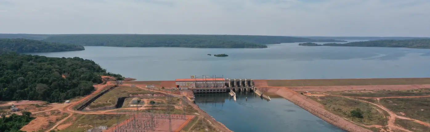 Vista da Usina de Colider