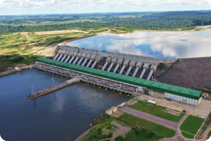 Image of the Belo Monte Hydroelectric Plant
