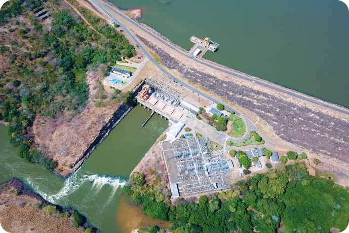 Image of the Boa Esperanca Hydroelectric Plant