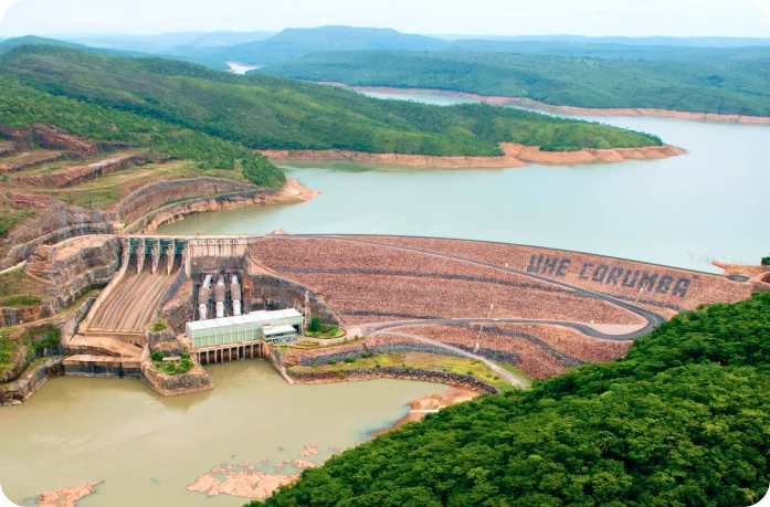 Image of the Corumbá I Hydroelectric Plant