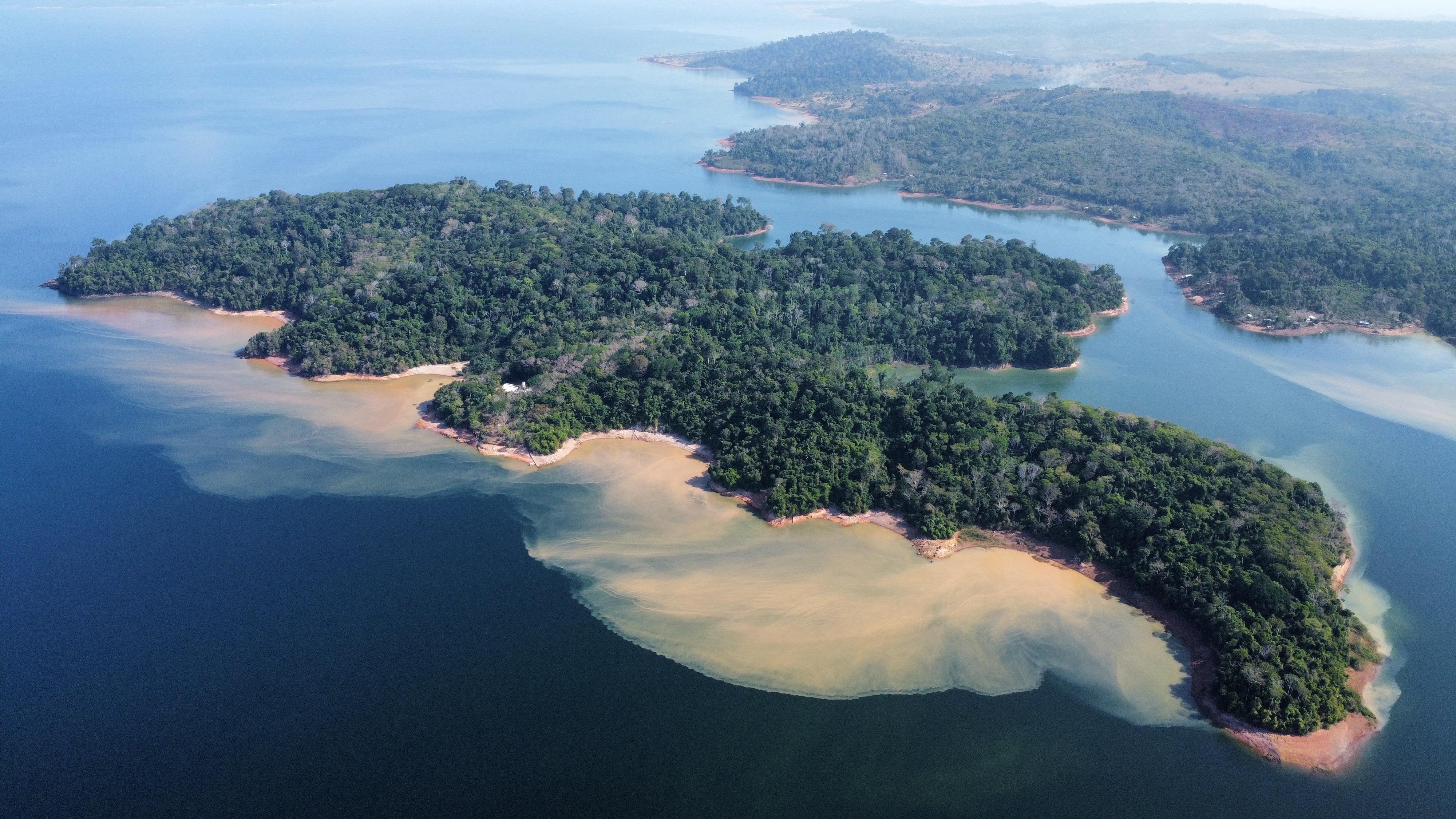 Ilha na Amazônia 
