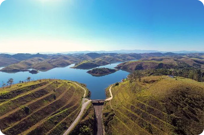 Image of the Jaguari Hydroelectric Power Plant