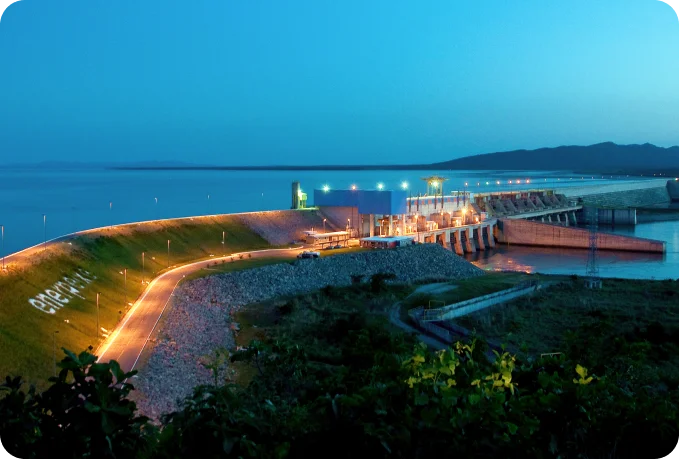Image of the Peixe Angical Hydroelectric Power Plant