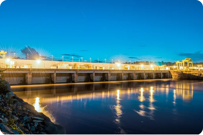 Image of the Santo Antonio Hydroelectric Power Plant