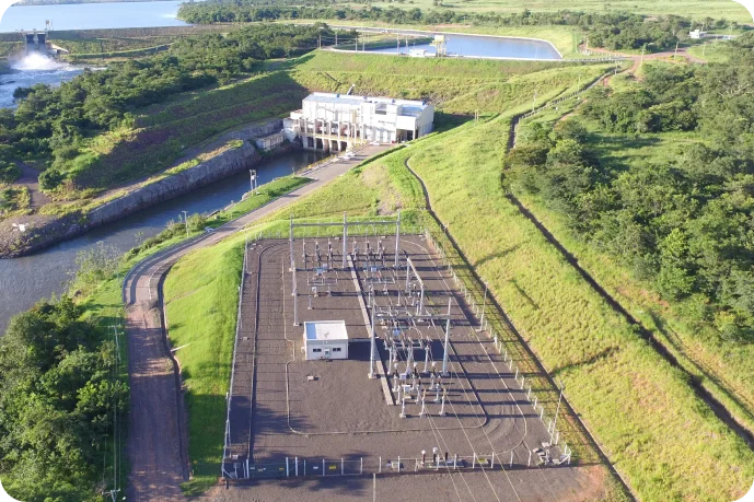 Image of the São Domingos Hydroelectric Power Plant