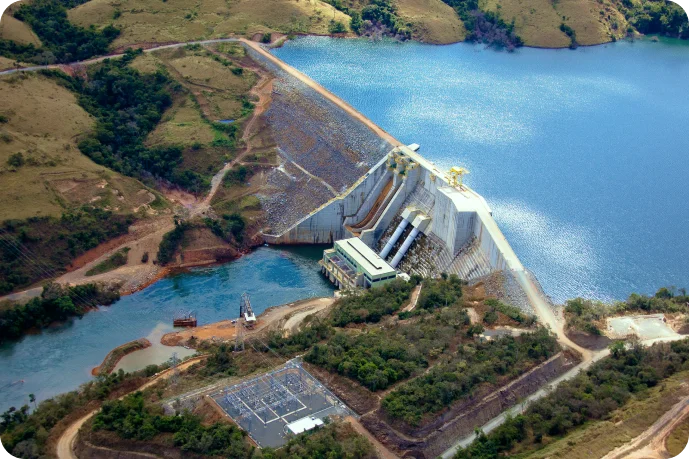 Image of the Serra do Facao Hydroelectric Power Plant