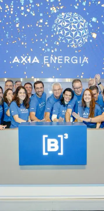 Diretoria da AXIA Energia em evento na bolsa de valores B3 - Crédito Ricardo Reis